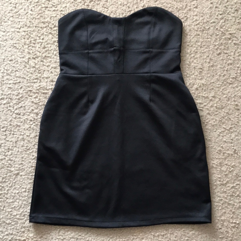 Black cocktail dress